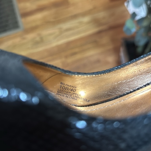 BCBGeneration Black Leather Heels - Picture 7 of 7